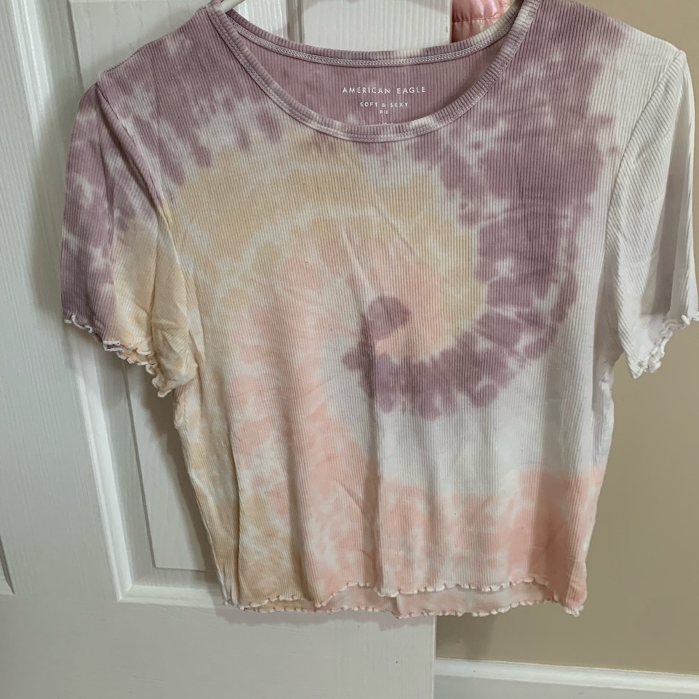 american eagle soft & sexy crop top